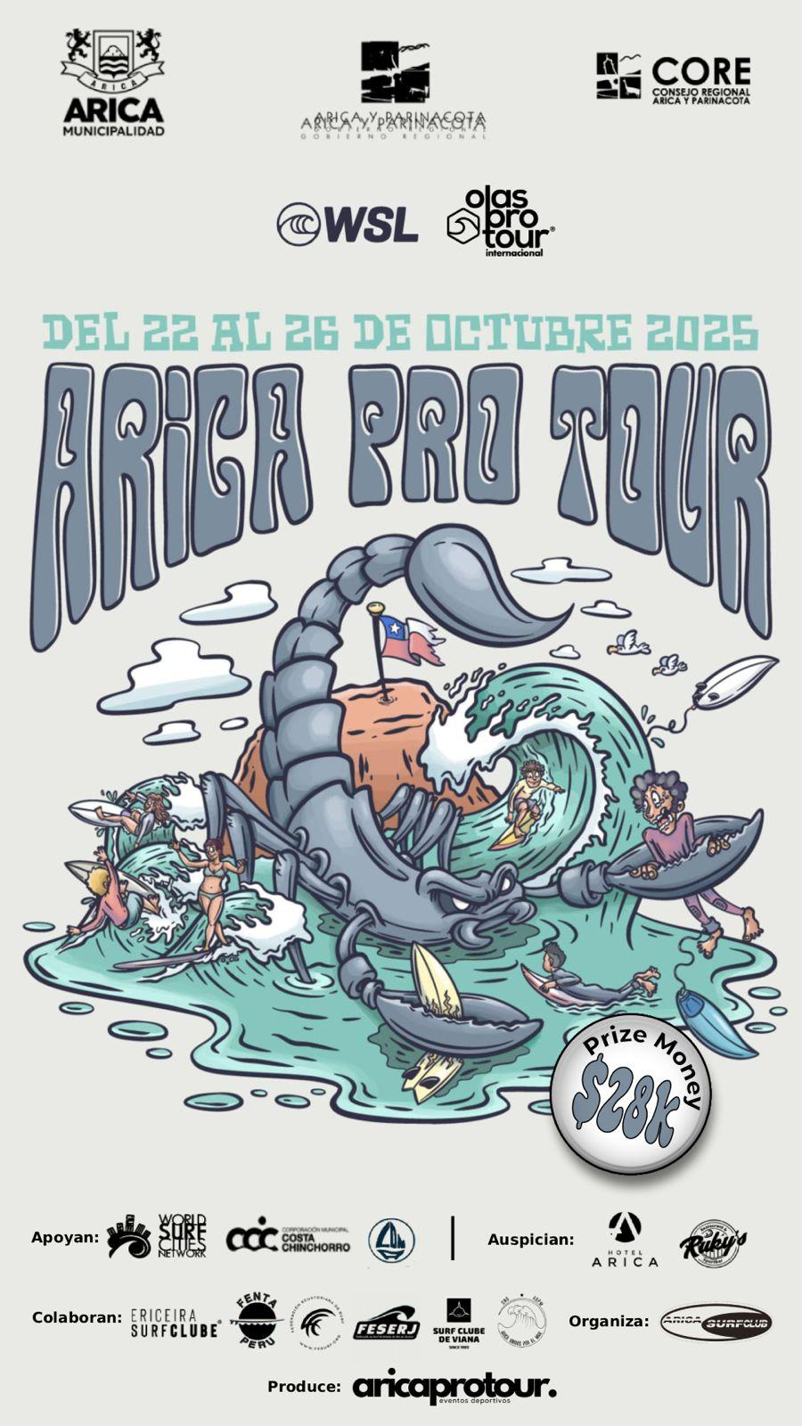 ARICA SURF CITIES SEMILLERO LA ISLA PRO